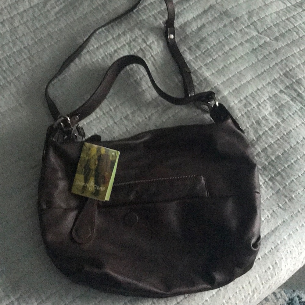 Italian leather handbag